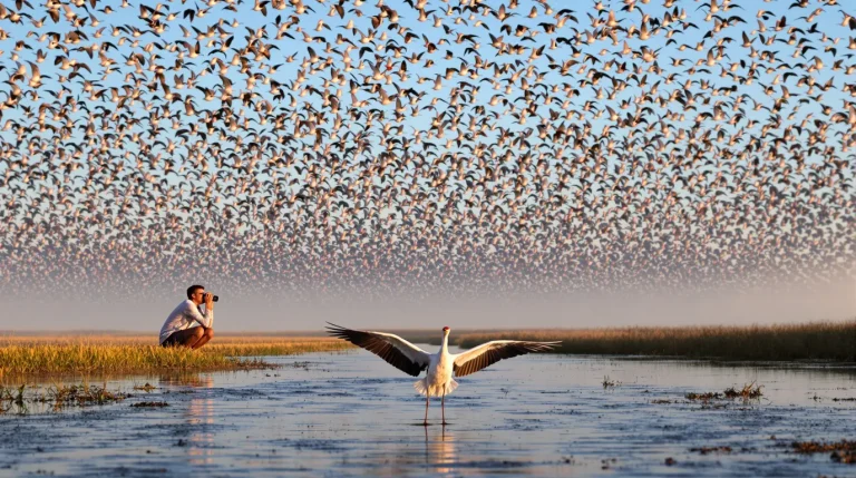 Avec plus de 36 000 individus, la hausse des grues cendrées en Camargue se confirme en 2026
