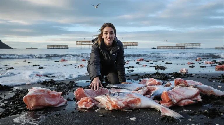 L’élevage funeste du saumon : la vérité sur une filière qui détruit les mers et personne n’en parle
