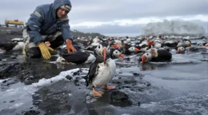 Plus de 45 000 macareux échoués sur la côte atlantique cet hiver : la vérité sur ce phénomène