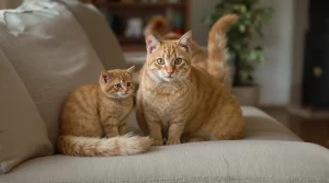 Tombés amoureux d’une chatte de refuge, ils l’adoptent et reconstituent sa petite famille en vidéo